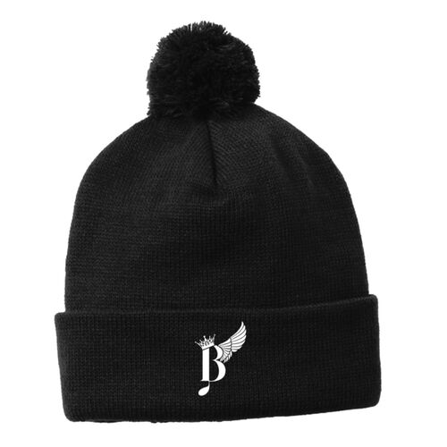 Bash Embroidered Solid Beanie Thumbnail