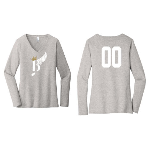 BASH Long Sleeve V Neck - Ladies Thumbnail